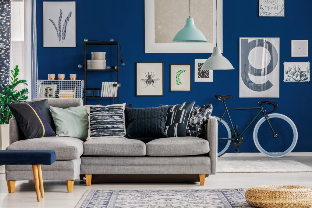 Quality interior design in living room | JLG Floors & More
